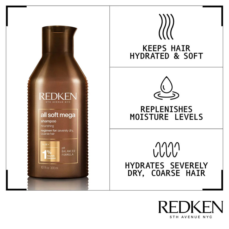 Redken All Soft Mega Shampoo